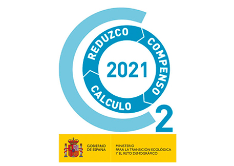 MITECO Calculo, Reduzco and Compenso badge