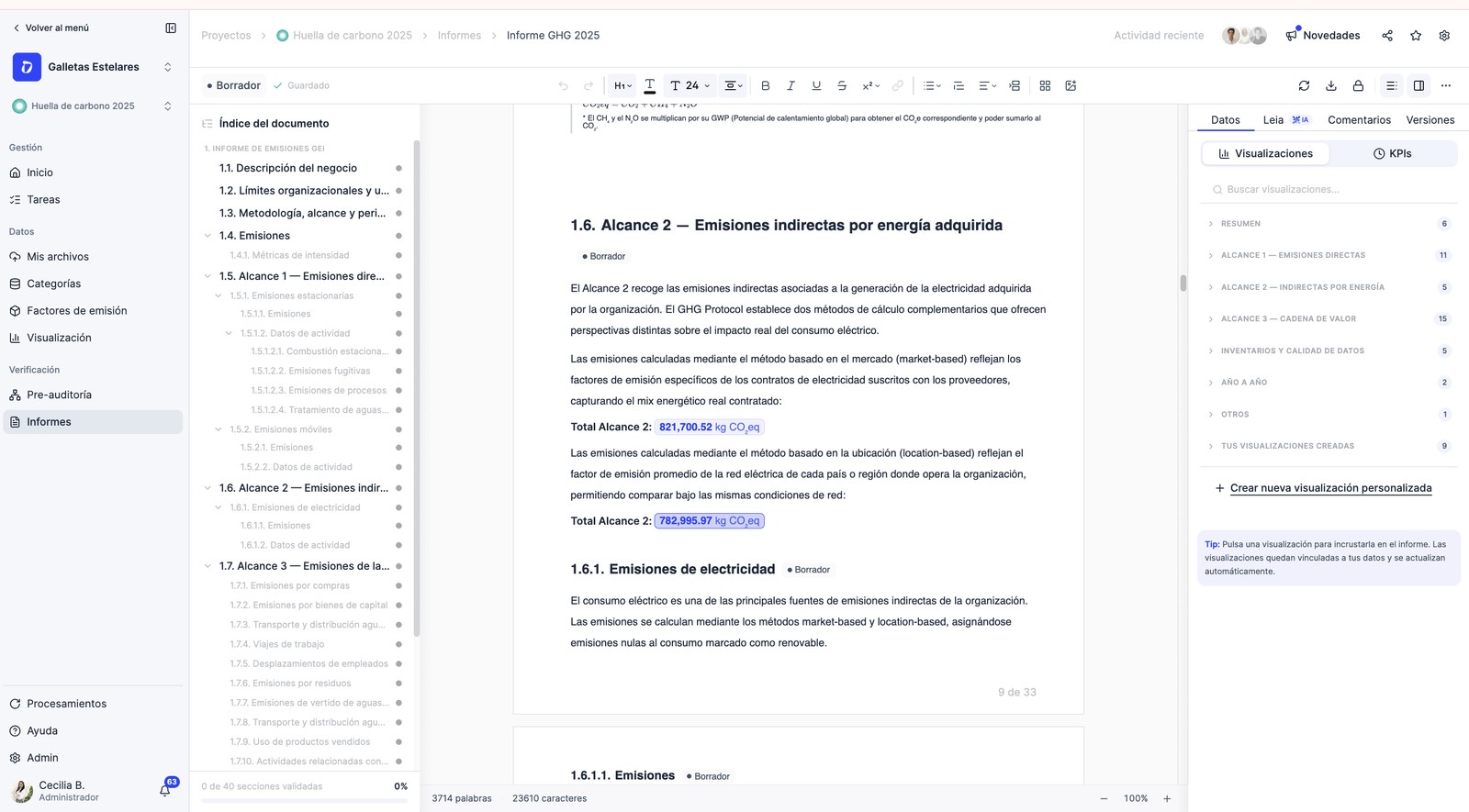 Alcance 2 por ubicación y por mercado